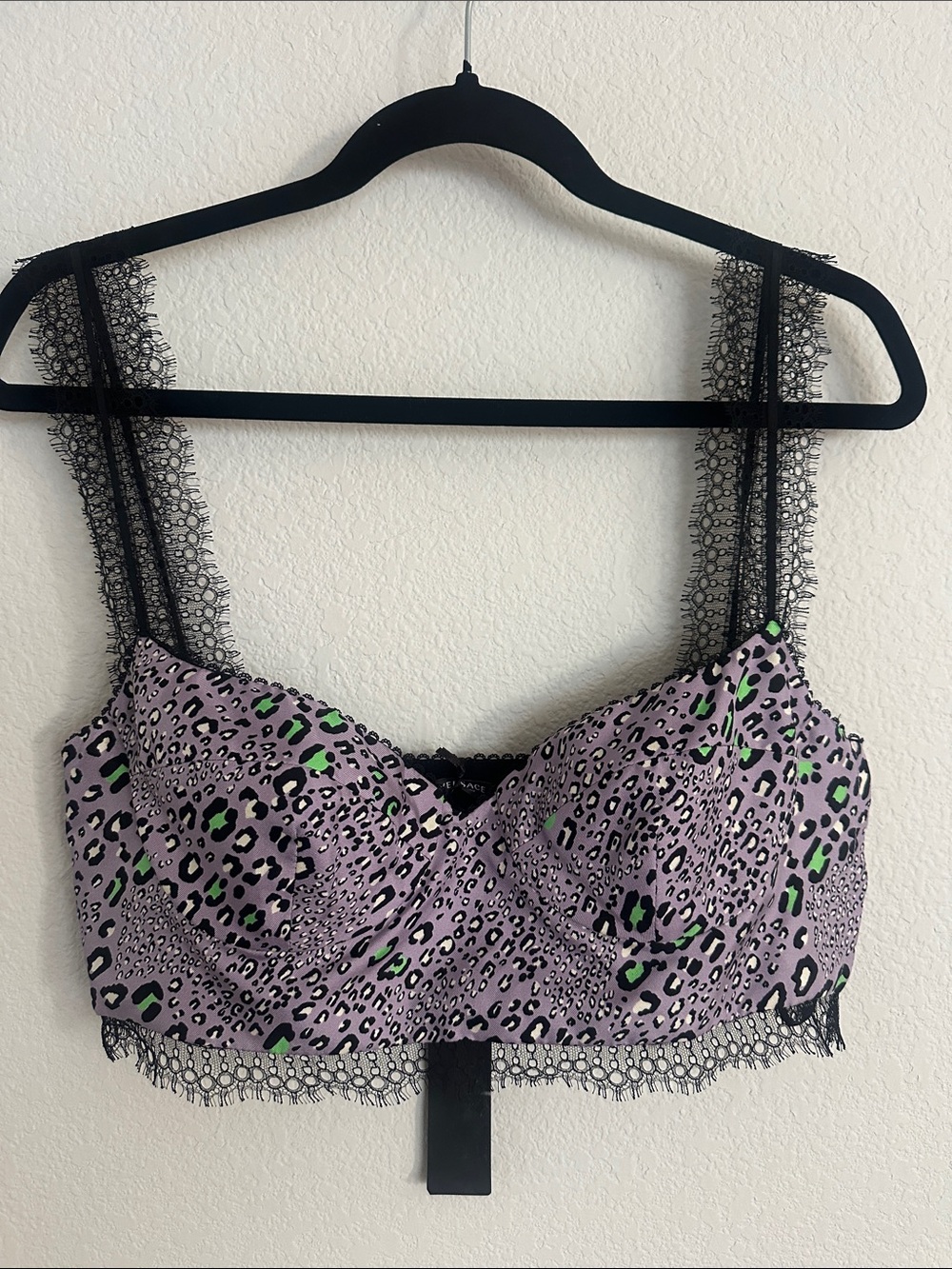NWT VERSACE gorgeous crop blouse top 44 8 camisole